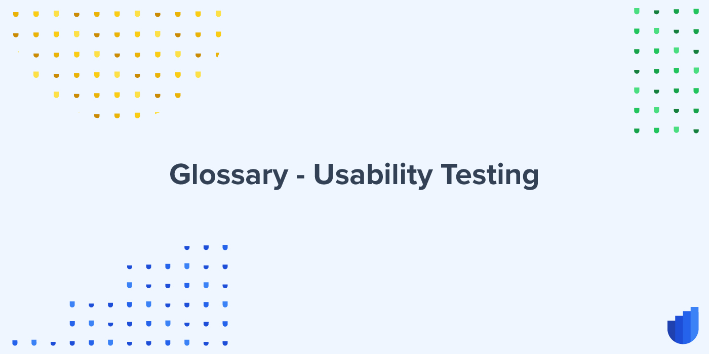 Usability Testing Glossary Userwell